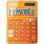 Canon LS-123K Calculator (Orange) - 12-digit display with tax function