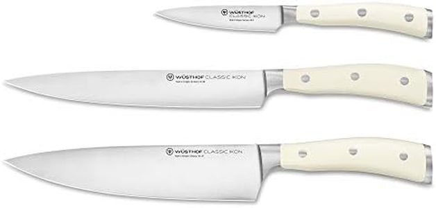 WÜSTHOF Classic Ikon Crème Messersatz mit 3 Messern