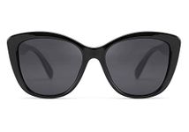 FEISEDY Polarized Oversized Sunglasses for Women Square Jackie O Cat Eye Vintage B2451