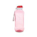 ATTRO Ultra Pro Motivational 1.5-Liter BPA-Free Water Bottle with Leak-Proof Flip-Top Cap, Nylon Strap and Stylish Color for Daily Hydration- Red