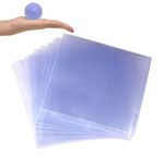 LazyMe Shrink Wrap Bags, 4 x 4 inch, PVC Heat Shrink Wrap for Handmade Soaps Bath Bombs, Art Crafts and DIY Crafts (200Pcs)