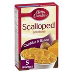 Betty Crocker Cheddar and Bacon Scalloped Potatoes, 148 Grams package of Scalloped Potatoes