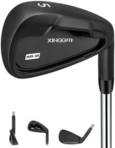 XINGGM XM-01 Individual Golf Irons or Golf Irons Set - Premium Men Golf Club Iron with Steel Shaft for Right Hand Golfers Stiff Flex (#5 Iron Single)