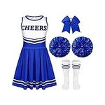 Girls Cheerleader Costume Outfit Se