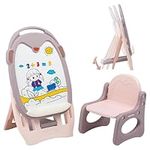 DOEWORKS Easel for Kids with Chair 