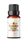 Summer Rose Fragrance Oil, 10ml - Use in Aromatherapy Diffuser, Home Made Making, Potpourri, Candle, Soap, Slime, Bath Bomb, Air Freshener