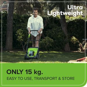 Greenworks 40V Cordless Lawnmower – 35cm Cutting Width