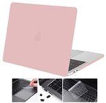 MOCA Hard Shell Cover Case for Old MacBook Air 13 13.3 inch A1466 A1369 (2010-2017 Release) MacBook Air Shell Cover Case (Baby Pink)