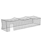 Aoneky Nylon Baseball Batting Cage Netting - NET ONLY - Not Include Poles and Frame Kits - Small Pro Garage Softball Batting Cage Net (NET ONLY, 12x14x70 FT)