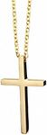 Rockyu Men's Necklace Black Simple 