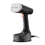 Braun QuickStyle 7 GS7077BK, Vertical Iron With Double Heated Plate FreeGlide 3D, Fast Heating Vertical Steamer, Steam 35 g/min, Capacity 250 ml, Cable 3 m, 1600W, Black