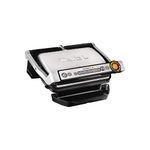 Tefal OptiGrill+ GC713D40 Intelligent Health Grill, 6 Automatic Settings, Stainless Steel, 2000W, 4-6 Portions, 14.57 x 14.17 x 6.5 cm