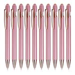 TIESOME 10pcs Ballpoint Pen with Stylus Tip, 2 in 1 Rose Gold Ballpoint Pen Stylus Pens Stylish Pen Metal Stylus Pen Black Ink 1.0 mm Ballpoint Pen for Touch Screens for Touch Screen Tablet