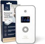 Mindsight Personal Timed Lock Box | Unplug from Phones and Other Small Distractions | 3 Modes based on Willpower | Easy to Use | Out of Sight ~ Out of Mind | Boost Your Mental Wellness