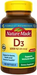 Nature Made Vitamin D3 1000 IU (25 