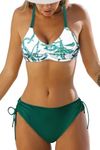 CUPSHE Women's 2 Piece Bikini Set B