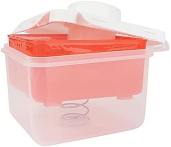 QOTSTEOS Tofu Press, Dishwasher Safe Tofu Presser, Tofu Drainer, Easily Remove Water from Tofu without Crack for Optimal Taste, Texture(red)