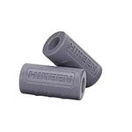 Boosteady Thick Bar Dumbbell Grips,Non Slip Hard Rubber Barbell Grips, Grips for Weight Lifting, Muscle Building-2" Outer Diameter