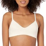 Hanes womensHU11Ultimate Comfy Support Wire-Free Bra Bra - White - S