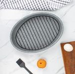 Femora Bakeware Non Stick Carbon Steel Roaster Pan for Chicken, Panner, Barbeque with Steel Rack, 1 Year Warranty on Stone Ware Coating