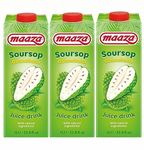 Maaza Soursop Guanabana 1ltr (Pack of 3)