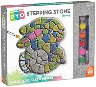 MindWare Paint Your Own Stepping Stone: Bunny - Easter Gift for 8 Year Olds & Up