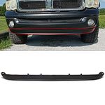 ECOTRIC Front Lower Bumper Valance Air Deflector Dams Compatible With Dodge 2002-2008 Ram 1500 & 2003-2009 Ram 2500 3500 Replace for CH1090125, 55077337AB , 55077337AD