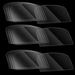 Woohome 25 PCS Transparent Cake Cream Scraper Plastic Cake Scraper Decorating Clear Icing Comb Contour Decorating Set for Bread Pastry Cake Decorating Supplies DIY Kitchen Bakery Baking Tool