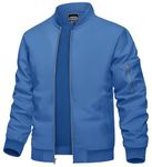 TACVASEN Mens Lightweight Jackets Casual Summer Jacket Leuisure Sports Baseball Varsity Jacket