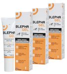 Blephagel Daily Eyelid Cleansing Gel | Gentle, Soothing Cleanser for Suitable for Sensitive Eyelids | Preservative-Free & Hypoallergenic Formula | 3 Pack | 3 x 30g Tube