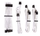 Corsair CP-8920217 Premium Individually Sleeved PSU Cables Starter Kit – Black, 2 Year Warranty