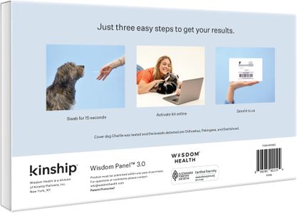 Wisdom Panel Dog DNA Test Kit – Breed & Health Insights