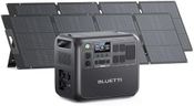 BLUETTI AC200L Solar Generator with 2 200W Solar Panel (Ship Separately), 2048Wh LFP Battery Backup w/ 4 2400W AC Outlets (3600W Power Lifting), Portable Power Station for Camping, Home Use, Emergency