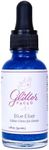 Glitter Faced - Edible Glitter for Cocktails & Drinks - Mess-Free Glitter Drop, Food-Grade, 0 Cal, Sparkle Luster Dust, Drink Glitter for Enhanced Shine, Halloween or Christmas Party, 30ml (Blue)