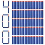 400 Nerf Refill Bullets Darts - 7.2cm Ammo Pack for Nerf N-strike Elite Series Toy Gun - replacement foam darts for Target Practice and (400)