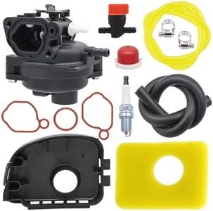 Aylux 799583 593261 Carburetor Kits for B&S 595656 591979 591160 08P502 8P502 09P602 9P602 300E 450E 500E 550EX Series Engines with 799579 Filter 595660 Cover