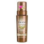 Jergens Natural Glow Instant Sun Sunless Tanning Mousse, Light Bronze, 180 mL