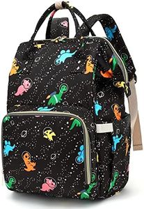 Dinosaur Baby Diaper Bag Backpack for Girls Boys, Xunteny Waterproof Large Maternity Nappy Bags for Mom