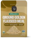 FGO Organic Ground Golden Flaxseed 