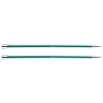 KnitPro KP47306 Zing: Knitting Pins: Single Ended: 35cm x 8.00mm, Aluminium, Multi-Colour, 8mm