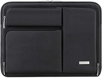 Lacdo 360°Protective Chromebook Case Laptop Sleeve for 11.6"Lenovo Asus Acer Samsung Chromebook | 11.6"MacBook Air | 12.5"Hp Elitebook 820 | Microsoft New Surface Pro 9/X/8 Computer Notebook Bag,Black