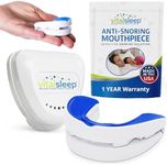 VitalSleep Anti-Snoring Mouthpiece, Stop Snoring & Sleep Better, Men's Size, Adjustable & Personalized Fit, Snore Solution for Restful Nights, Improve Sleep Quality, Made in USA