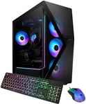 iBUYPOWER Slate 8 MESH Gaming PC Desktop Computer (AMD Ryzen 9 9900X CPU, AMD Radeon RX 7900GRE 16GB GPU, 32GB DDR5 Non-RGB 5200MHz RAM (16x2), 1TB NVMe SSD, WiFi Ready, Windows 11 Home) - SMA9R79G02