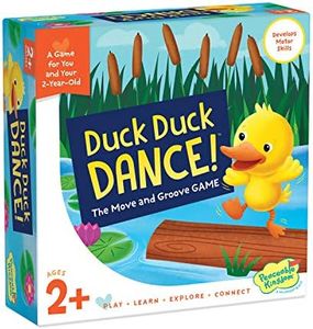 Peaceable Kingdom Games for Parents & Their 2-Year-olds: Duck Duck Dance - Toddler & Preschool Board Game of Moving Your Body & Following Directions