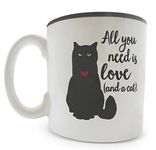 Burton & Burton Mug 13 Oz Cat All You Need Is