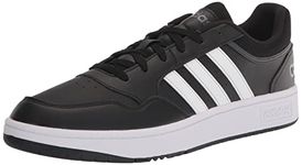 adidas Men's Hoops 3.0, Black/White/Grey, 9