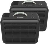 PuroAir Air Purifier 100i Smart HEPA Air Purifiers for Home Pets - Portable Small Air Purifier Filters up to 550 Ft² of Pollutants, Smoke, Pollen, Dust - Room Air Purifiers for Bedroom, Office (2PK)