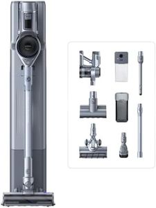 NARWAL V40 Station Aspirapolvere Senza Fili, 28000PA / 220AW, Autonomia 120 minuti, Tecnologia Anti-groviglio per peli di Animali, Manutenzione Zero per 100 Giorni, Testina Multifunzione