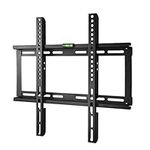 Polarduck TV Wall Bracket Mount for 23-55 Inch, Flat to Wall Mount for VESA Compatible LED LCD Plasma & Curved Screens, VESA Max 400 x 400, Min 100 x 100, 60 kg Max Weight Capacity