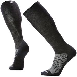 Smartwool Mens Ski Zero Cushion Extra Stretch Over the Calf, Charcoal, X-Large